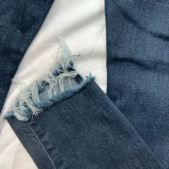 MOTHER The Stunner Ankle Step Fray Disco Doll- 27 - Picture 8 of 13